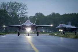 Máy bay F-35C Lightning II . (Nguồn: AFP/TTXVN)