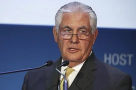 Ông Rex Tillerson tại một sự kiện ở Abu Dhabi, các Tiểu Vương quốc Arab thống nhất. (Nguồn: AP/TTXVN)