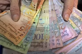 Các đồng tiền mệnh giá của Venezuela. (Nguồn: CNN)