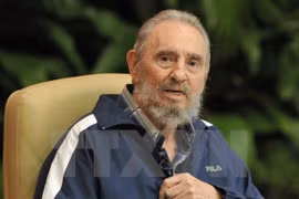 Lãnh tụ cách mạng Cuba Fidel Castro tại Đại hội Đảng Cộng sản Cuba ở Havana ngày 19/4 vừa qua. (Nguồn: AFP/TTXVN)
