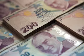 Đồng lira của Thổ Nhĩ Kỳ. (Nguồn: Bloomberg)