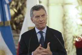 Tổng thống Argentina Mauricio Macri. (Nguồn: EPA/TTXVN)