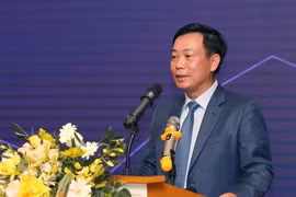 Chủ tịch Ủy ban Chứng khoán Nhà nước Trần Văn Dũng. (Ảnh: TTXVN)