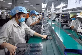 Hoạt động sản xuất công nghiệp trong quý 3 gặp nhiều khó khăn, do ảnh hưởng của dịch COVID-19 diễn biến phức tạp. (Ảnh: TTXVN)
