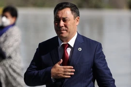 Tổng thống Kyrgyzstan Sadyr Japarov. (Ảnh: AFP/TTXVN)
