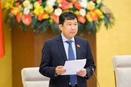Chủ nhiệm Ủy ban Đối ngoại của Quốc hội Vũ Hải Hà sẽ trình bày báo cáo kết quả công tác đối ngoại của Quốc hội từ đầu nhiệm kỳ, Chương trình hoạt động đối ngoại của Quốc hội năm 2023. (Ảnh: Minh Đức/TTXVN)