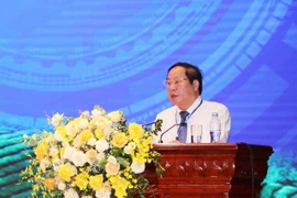 Phó Chủ tịch Thường trực UBND tỉnh Lai Châu Tống Thanh Hải. (Ảnh: Việt Hoàng/TTXVN)
