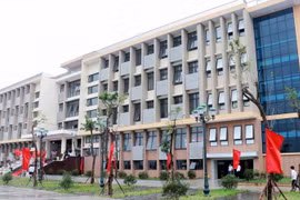 Trường Trung học cơ sở trọng điểm huyện Tiên Du, Bắc Ninh có tổng vốn đầu tư hơn 146 tỷ đồng. (Nguồn: Đài tiếng nói Việt Nam)