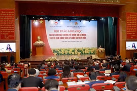 Quang cảnh hội thảo. (Ảnh: Hoàng Hùng/TTXVN)