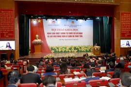 Quang cảnh hội thảo. (Ảnh: Hoàng Hùng/TTXVN)