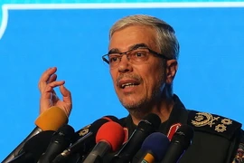 Tham mưu trưởng Lực lượng Vũ trang Iran Mohammad Bagheri. (Ảnh: AFP/TTXVN)