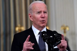 Tổng thống Mỹ Joe Biden. (Ảnh: AFP/TTXVN)