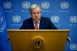 Tổng Thư ký Liên hợp quốc Antonio Guterres. (Ảnh: AFP/TTXVN)