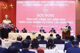 Ông Trần Tuấn Anh, Ủy viên Bộ Chính trị, Trưởng Ban Kinh tế Trung ương phát biểu chỉ đạo. (Ảnh: An Đăng/TTXVN)