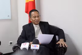 Đại sứ Timor Leste tại Indonesia Filomeno Aleixo da Cruz. (Ảnh: Hữu Chiến/TTXVN)