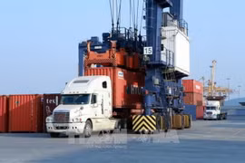 Cảng Cái Lân, thành phố Hạ Long, tỉnh Quảng Ninh. (Ảnh: Hoàng Hùng/TTXVN)
