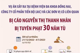 Tổng Giám đốc AIC Nguyễn Thị Thanh Nhàn bị tuyên phạt 30 năm tù