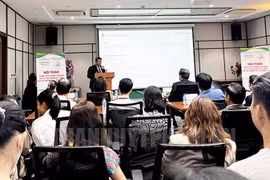 Các doanh nghiệp nghe thông tin về thị trường Thái Lan. (Nguồn: Trang điện tử Đảng bộ TP.HCM)