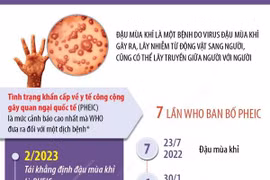 WHO: Bệnh đậu mùa khỉ không còn là tình trạng khẩn cấp y tế toàn cầu