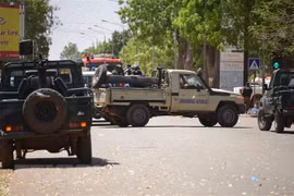 Binh sỹ Burkina Faso. (Ảnh: AFP/TTXVN)