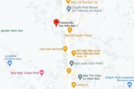 Lâm Đồng: Đổ tường rào trường Tiểu học khi đang mưa lớn, gió giật mạnh