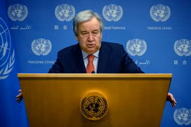 Tổng Thư ký Liên hợp quốc Antonio Guterres. (Ảnh: AFP/TTXVN)