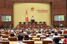 Quang cảnh phiên họp. (Ảnh: Doãn Tấn/TTXVN)