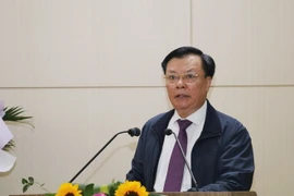 Ông Đinh Tiến Dũng, Bí thư Thành ủy Hà Nội. (Ảnh: Đức Phương/TTXVN)