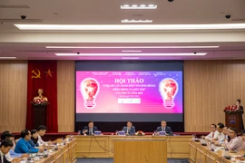 Cuộc thi “Sáng kiến vì cộng đồng” lần IV sẽ vinh danh 22 sáng kiến trên mọi mặt của đời sống, xã hội. (Ảnh: Minh Sơn/Vietnam+)