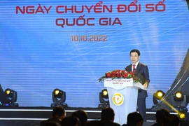 Bộ Thông tin và Truyền thông đứng ra tổ chức Tuần lễ Số Quốc tế Việt Nam 2022. (Ảnh: PV/Vietnam+)