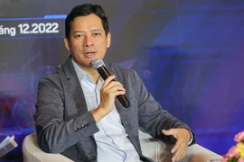 Ông Lê Quang Tự Do, Cục trưởng Cục Phát thanh - Truyền hình và Thông tin điện tử nhận định về ngành game tại Việt Nam. (Ảnh: Minh Sơn/Vietnam+)