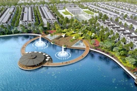 Hệ thống cảnh quan xanh mát với hơn 70ha cây xanh; 12,4ha mặt hồ Harmony và 18,8km kênh đào giúp Vinhomes Riverside vượt qua nhiều đối thủ mạnh để giành được giải thưởng danh giá bậc nhất thế giới.