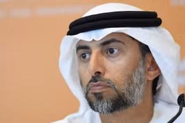 Bộ trưởng Năng lượng UAE Suhail Al Mazrouei. (Ảnh: AFP/TTXVN)