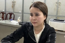 Đối tượng Nguyễn Thị Cẩm Tuyền. (Ảnh: TTXVN phát)