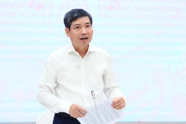 Thứ trưởng Bộ Tài chính Tạ Anh Tuấn. (Ảnh: Minh Đức/TTXVN)