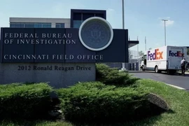 Quang cảnh bên ngoài văn phòng của Cục Điều tra liên bang Mỹ (FBI) ở Cincinnati, bang Ohio (Mỹ). (Ảnh: Reuters/TTXVN)