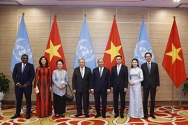 Hình ảnh Lễ kỷ niệm 45 năm Việt Nam gia nhập Liên hợp quốc