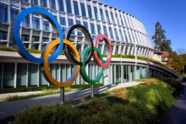 Ttrụ sở của Ủy ban Olympic Quốc tế (IOC), tại Lausanne, Thụy Sĩ ngày 8/9 vừa qua. (Nguồn: Reuters)