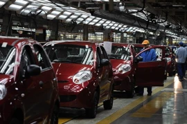 Doanh số bán ôtô ở Trung Quốc tăng 8,5% trong tháng Năm
