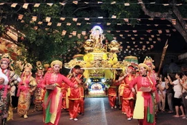 [Photo] Lễ rước và cầu nguyện mừng thành công Đại lễ Vesak