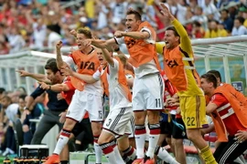 Người dân nước Đức hân hoan trong niềm vui chiến thắng