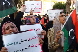 Libya: Sân bay Benina bị tấn công bằng pháo phản lực