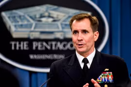 Đô đốc John Kirby. (Nguồn: defense.gov)