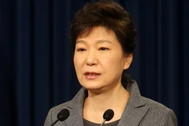 Tổng thống Hàn Quốc Park Geun-Hye. (Nguồn: AFP/TTXVN)