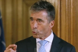 Tổng thư ký NATO Fogh Rasmussen. (Nguồn: AFP/TTXVN)