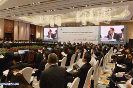 Hội nghị Bộ trưởng Thương mại Diễn đàn Hợp tác Kinh tế châu Á-Thái Bình Dương (APEC) (Nguồn: Xinhua)