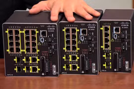 Thiết bị IE 2000 của Cisco. (Nguồn: YouTube)