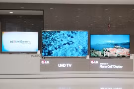 Một số mẫu TV cao cấp của LG đã được bán tại Việt Nam. (Nguồn: LG)