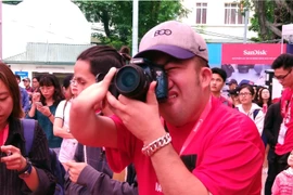 Nguyễn Đức Nam, một thí sinh đặc biệt của cuộc thi tới từ Văn Quán (Hà Đông, Hà Nội). 