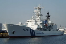 Tàu tuần tra của lực lượng tuần duyên Nhật Bản. (Nguồn: shipsandharbours.com)